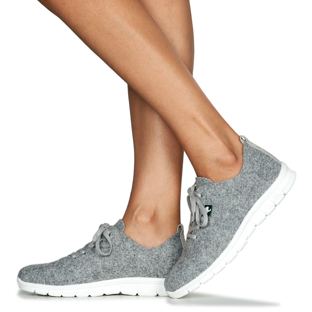 Women's Sneakers Dream in Green Gray