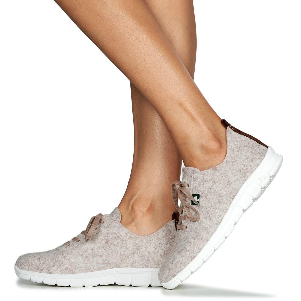 Women's Sneakers Dream in Green Beige