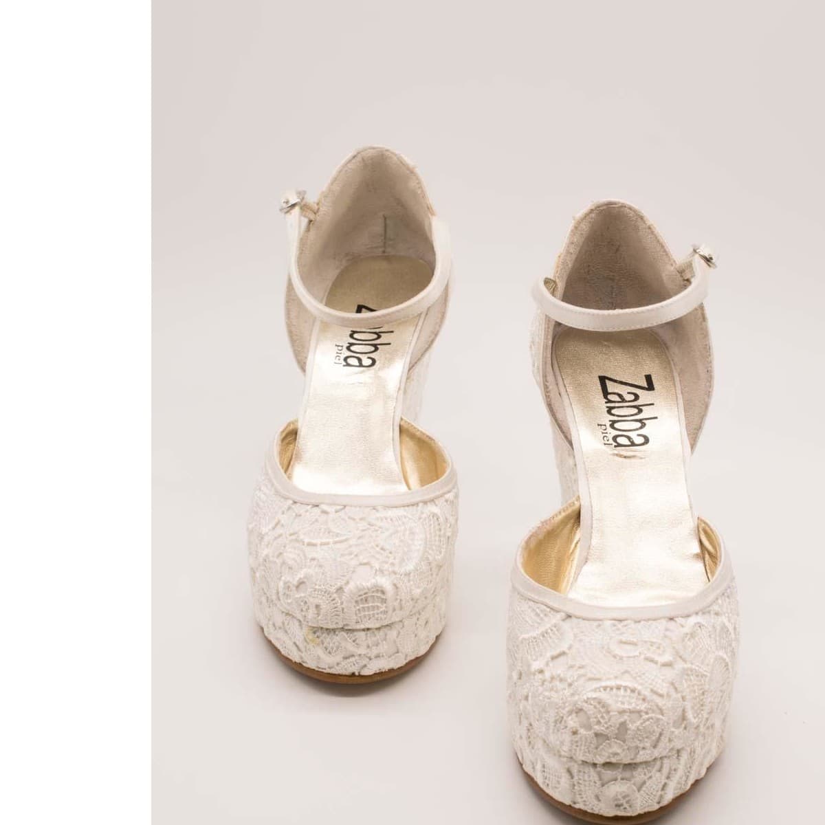 Women's Platforms Zabba Difference White