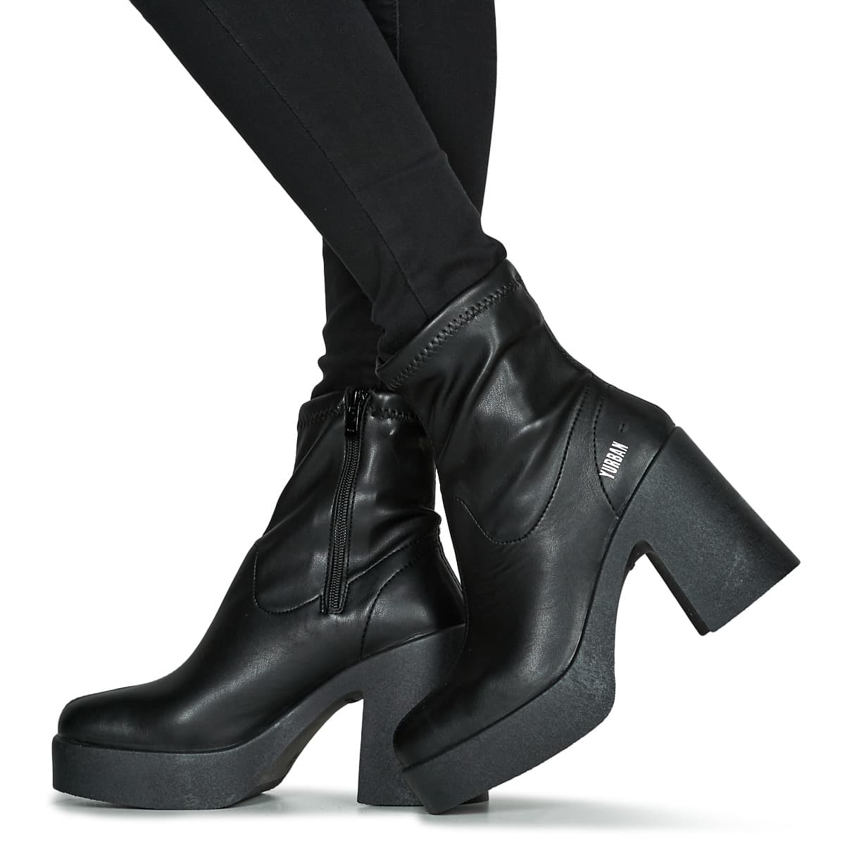 Women's Ankle Boots Yurban Black