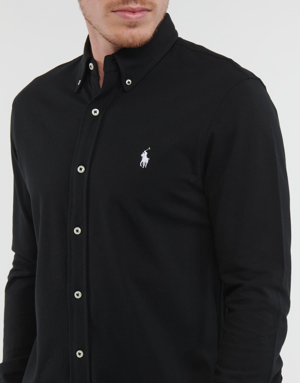 Men's Shirts Polo Ralph Lauren Black