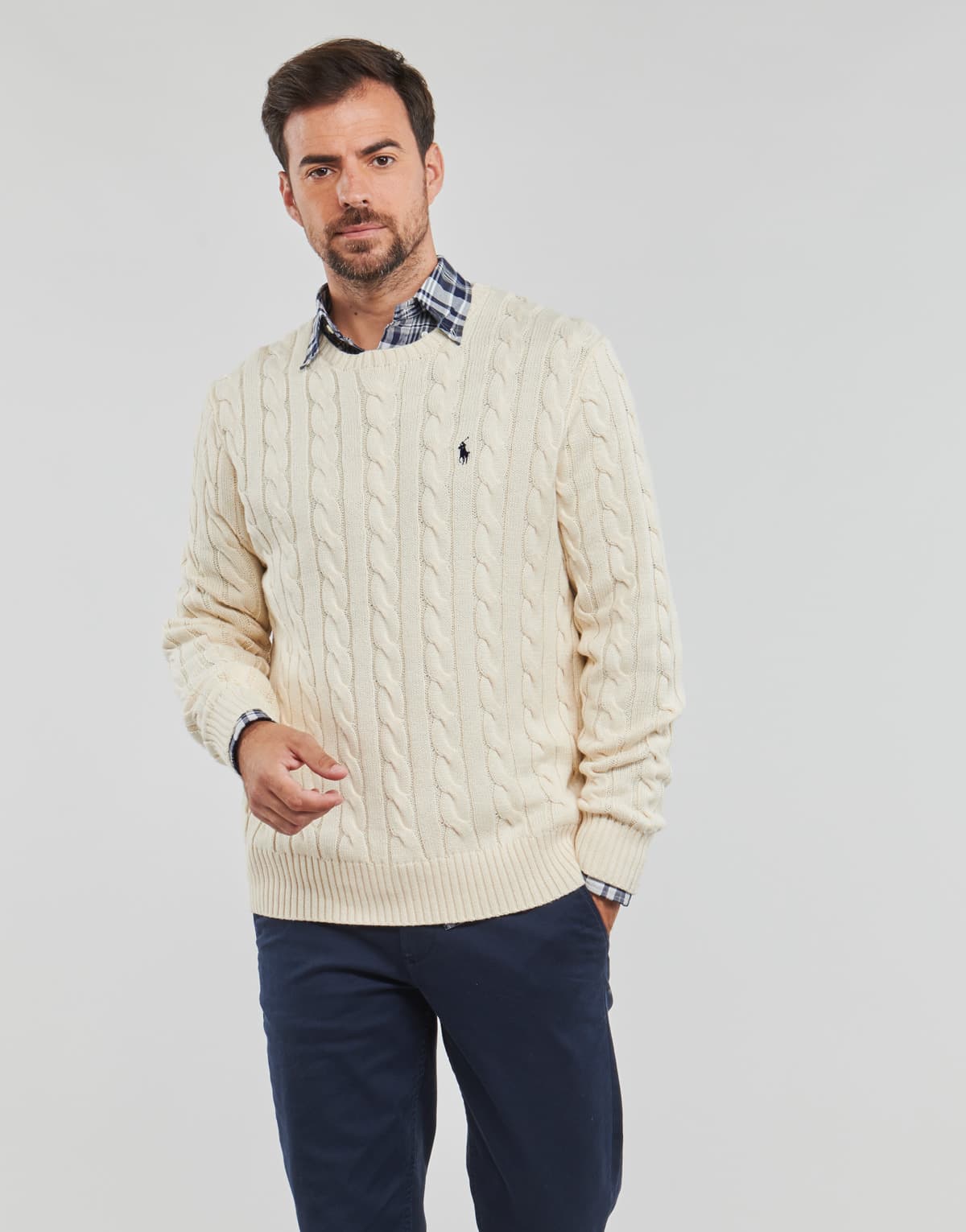 Men's Sweaters Polo Ralph Lauren Beige