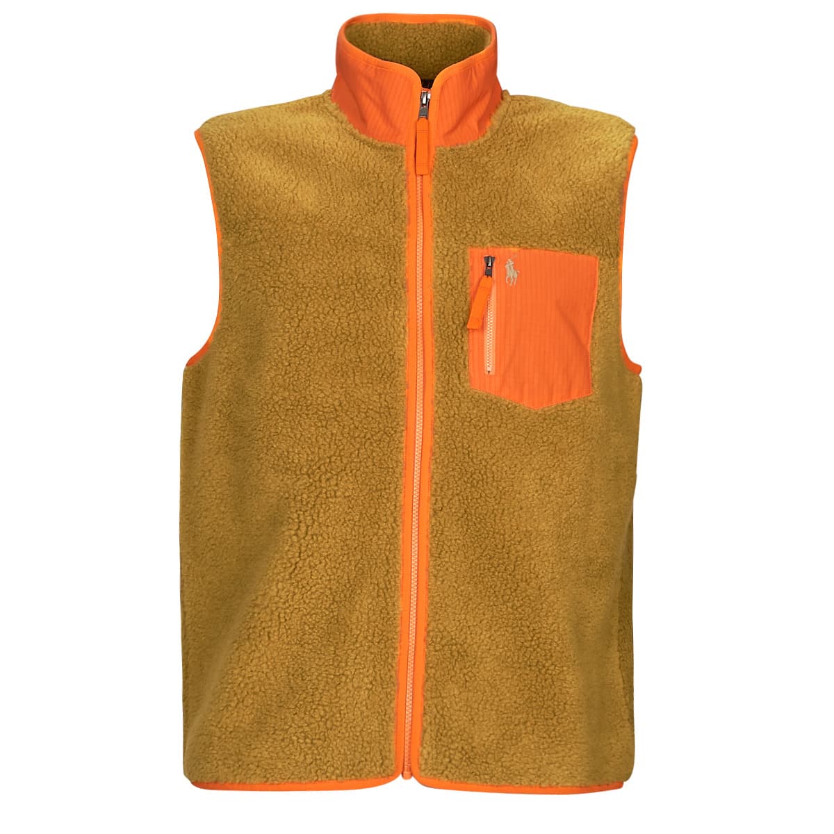 Fleece Polo Ralph Lauren FZVESTM7-SLEEVELESS-FULL ZIP