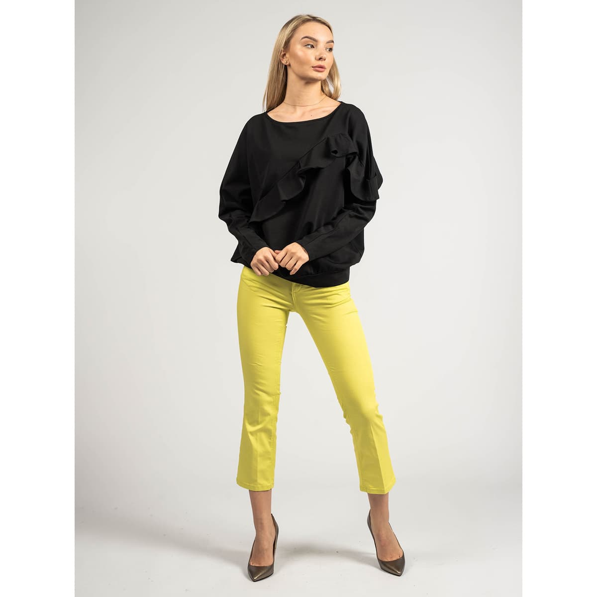 Women's Pants Liu Jo Yellow