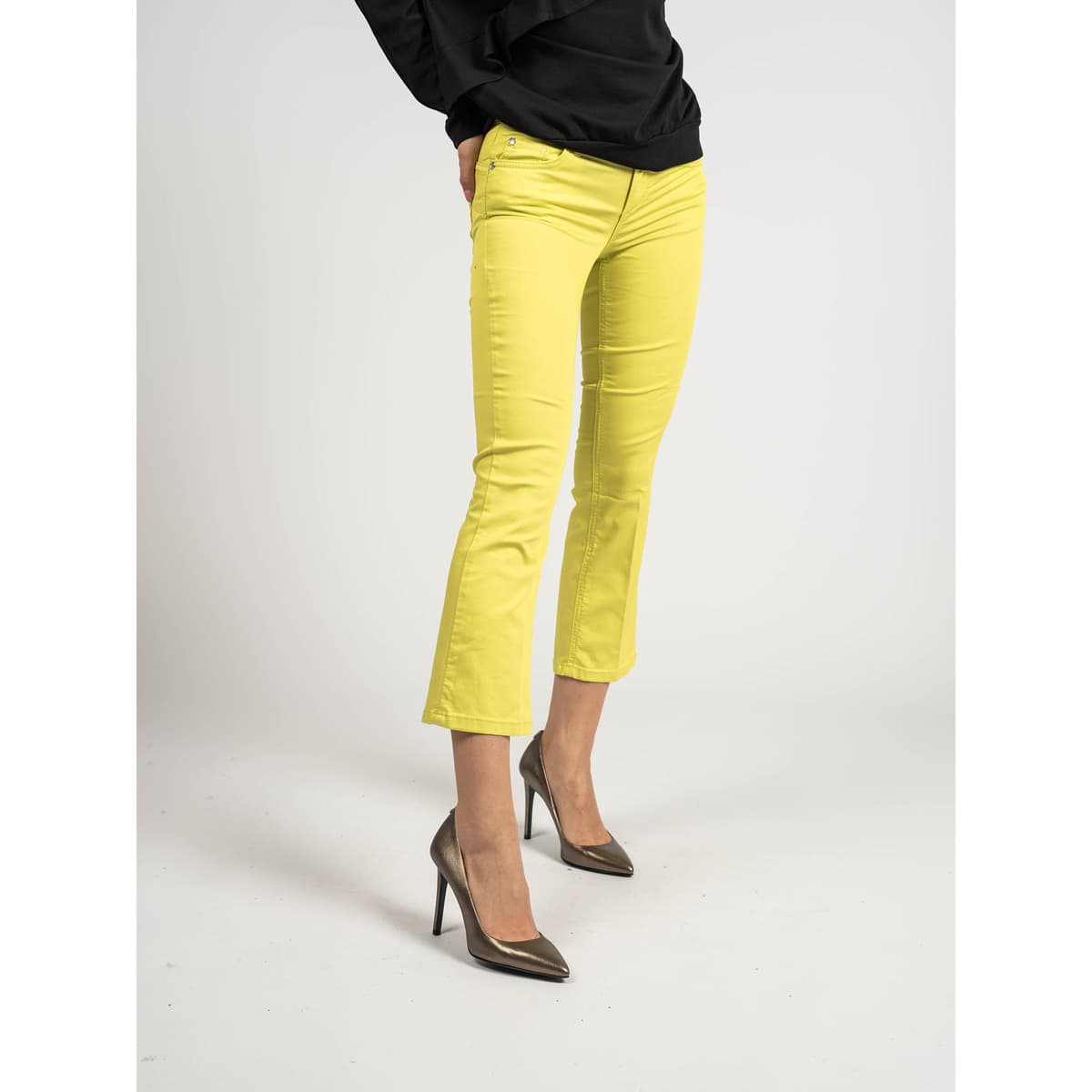 Women's Pants Liu Jo Yellow