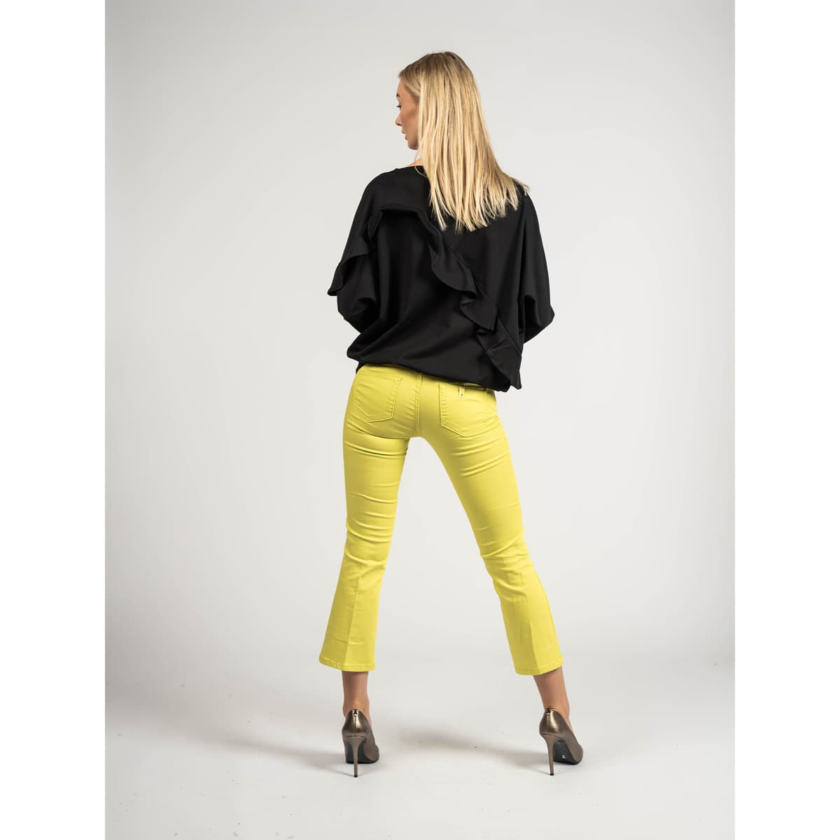 Women's Pants Liu Jo Yellow