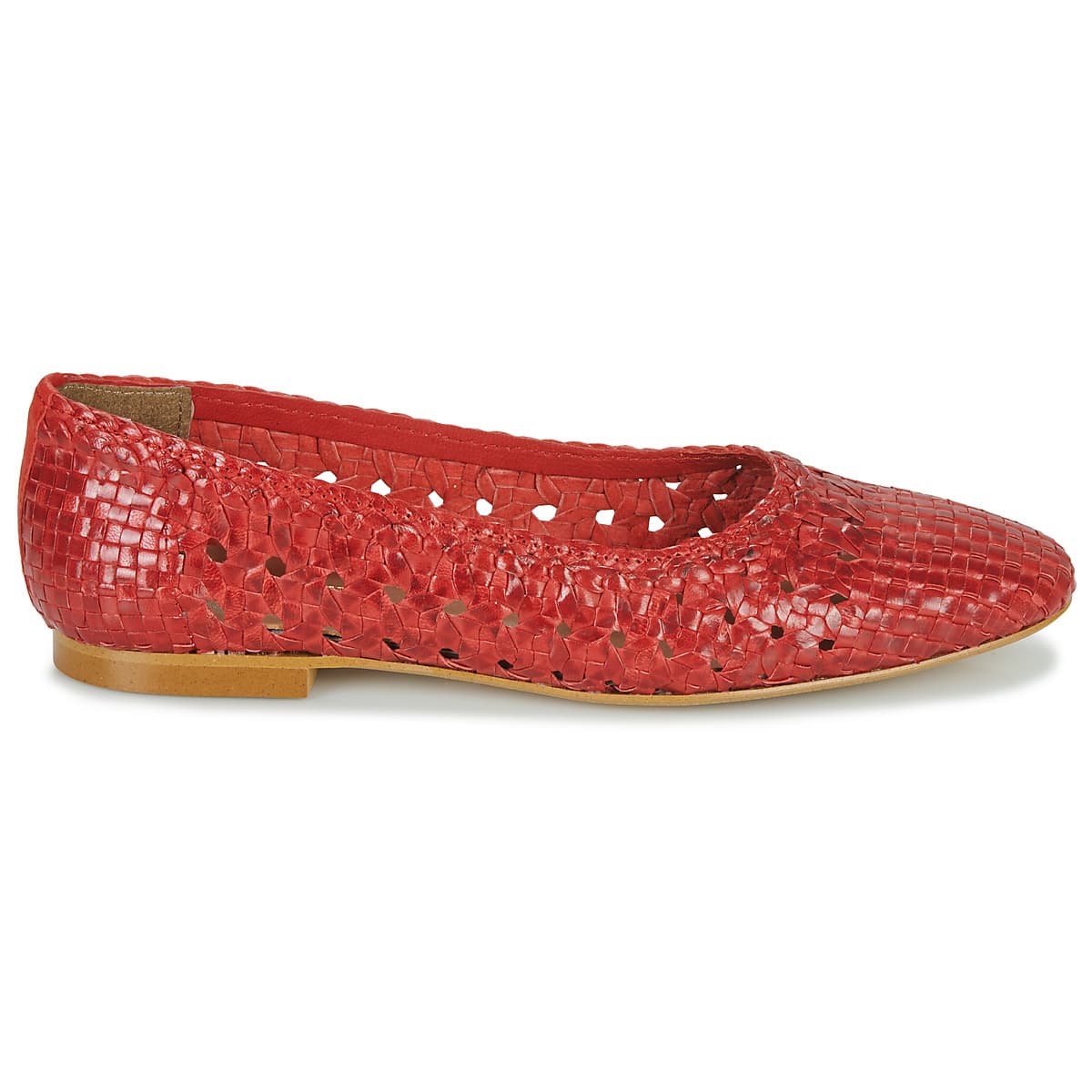 Women's Ballet Flats JB Martin Red