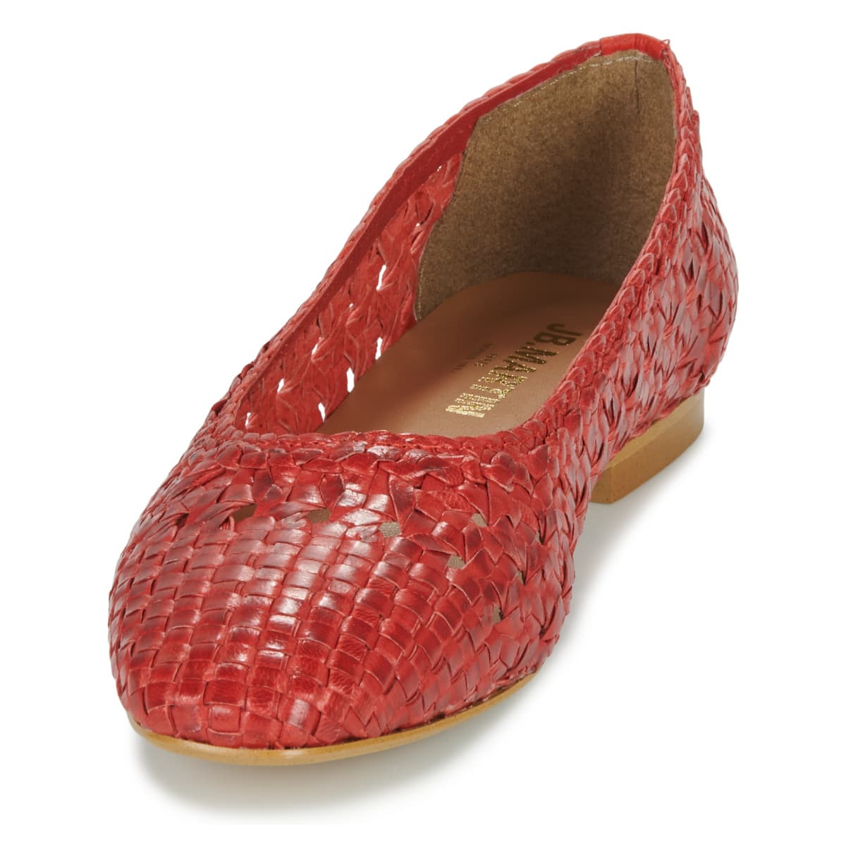 Women's Ballet Flats JB Martin Red