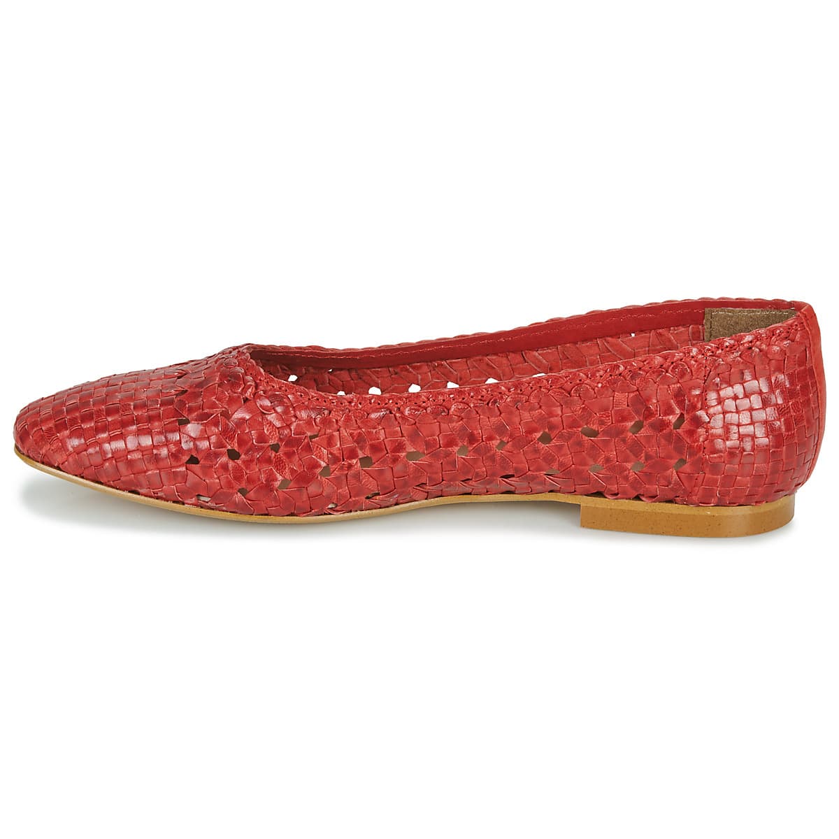Women's Ballet Flats JB Martin Red