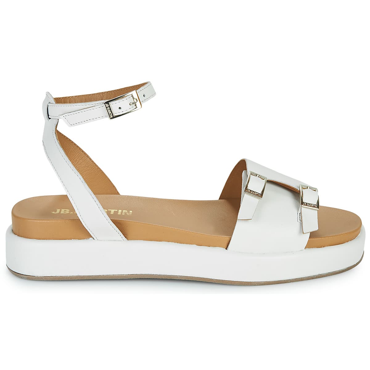 Women's Platforms JB Martin White