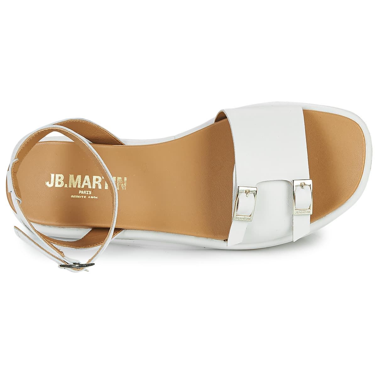Women's Platforms JB Martin White