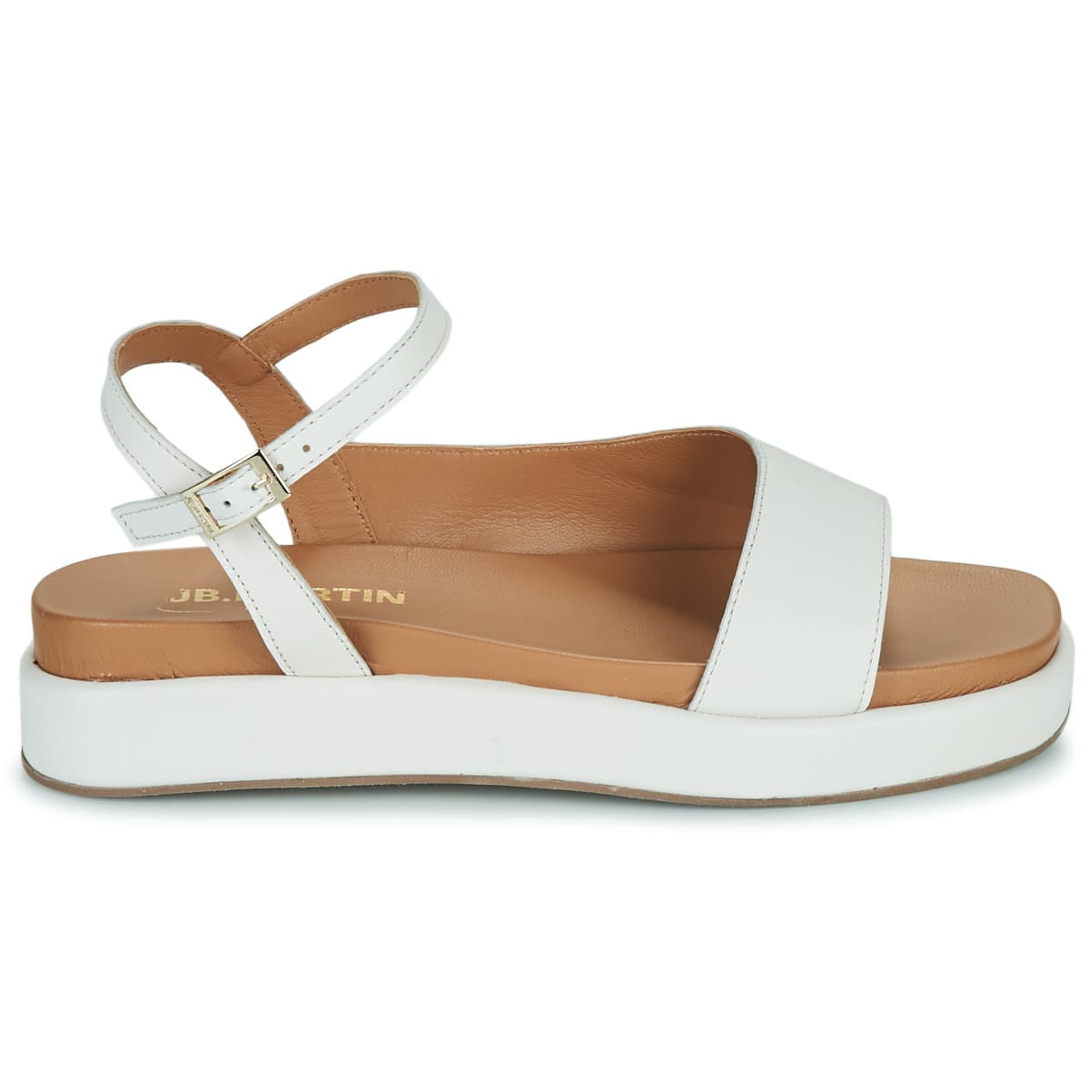Women's Platforms JB Martin White