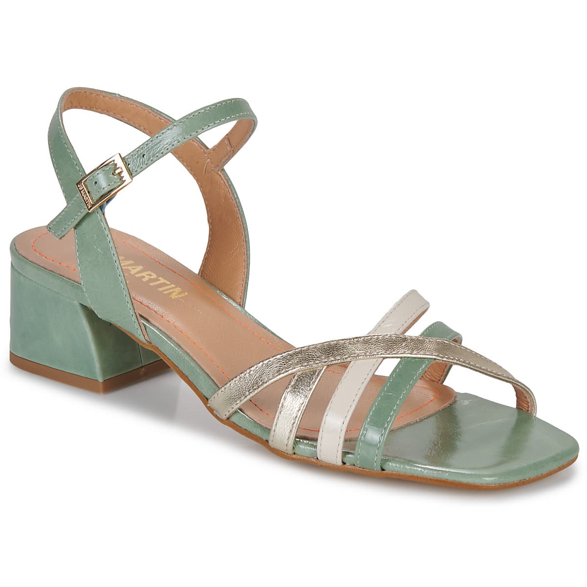 Women's Pumps JB Martin Green