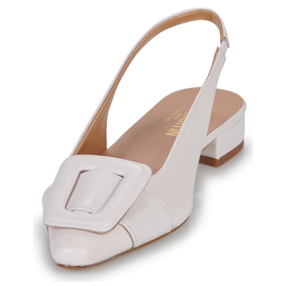 Women's Ballet Flats JB Martin White