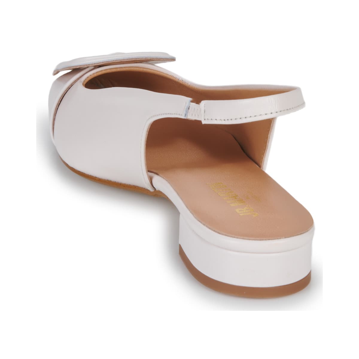 Women's Ballet Flats JB Martin White