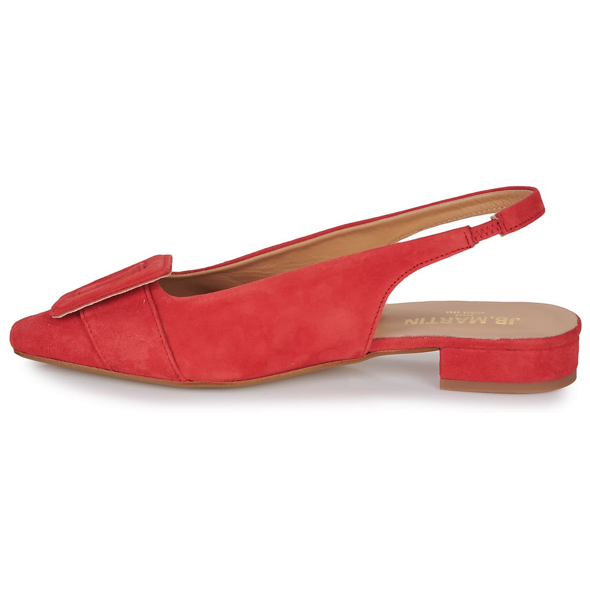 Women's Ballet Flats JB Martin Red