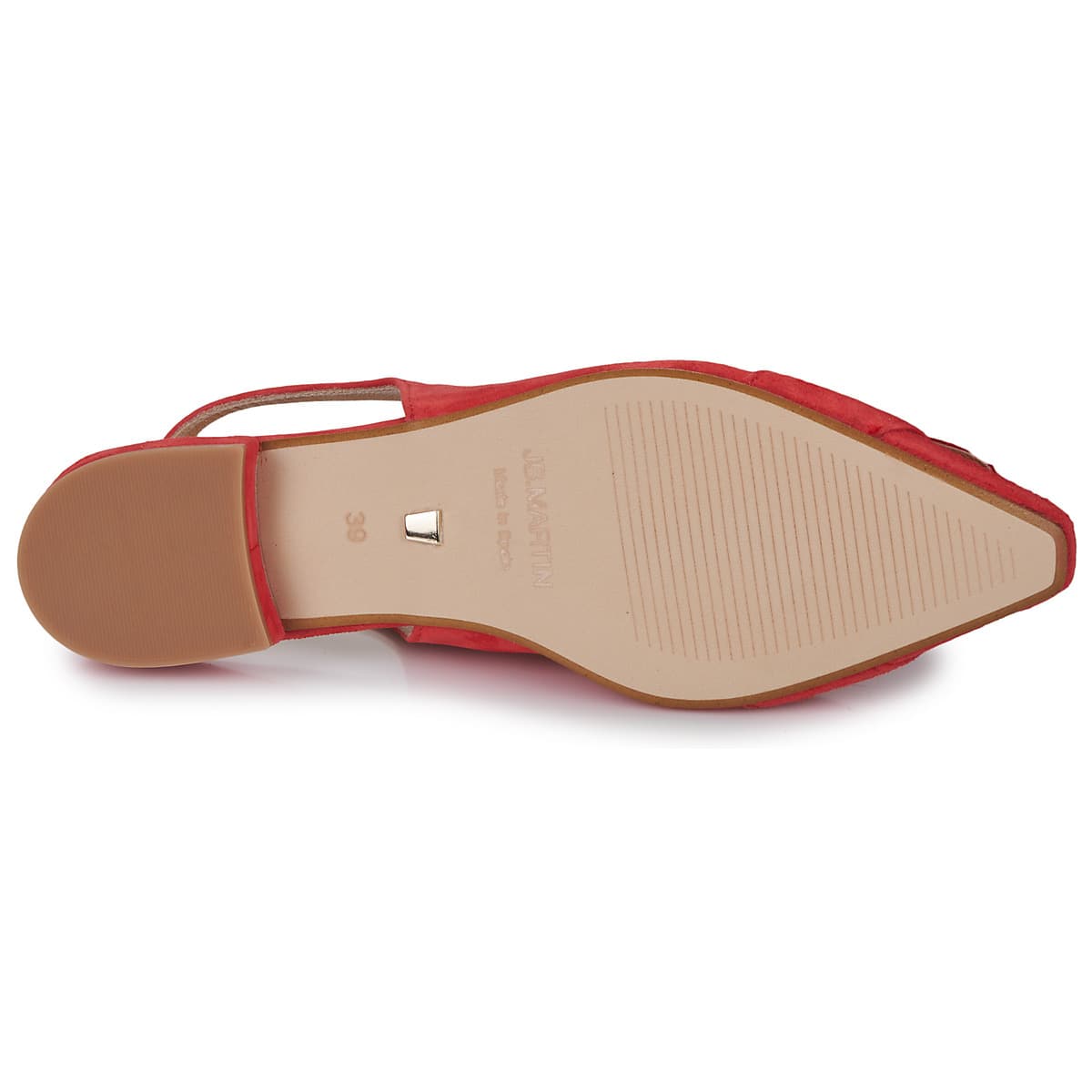 Women's Ballet Flats JB Martin Red