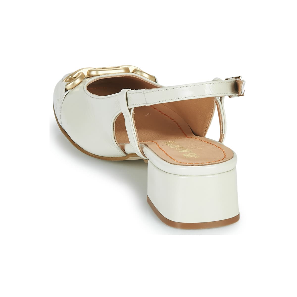 Women's Ballet Flats JB Martin White