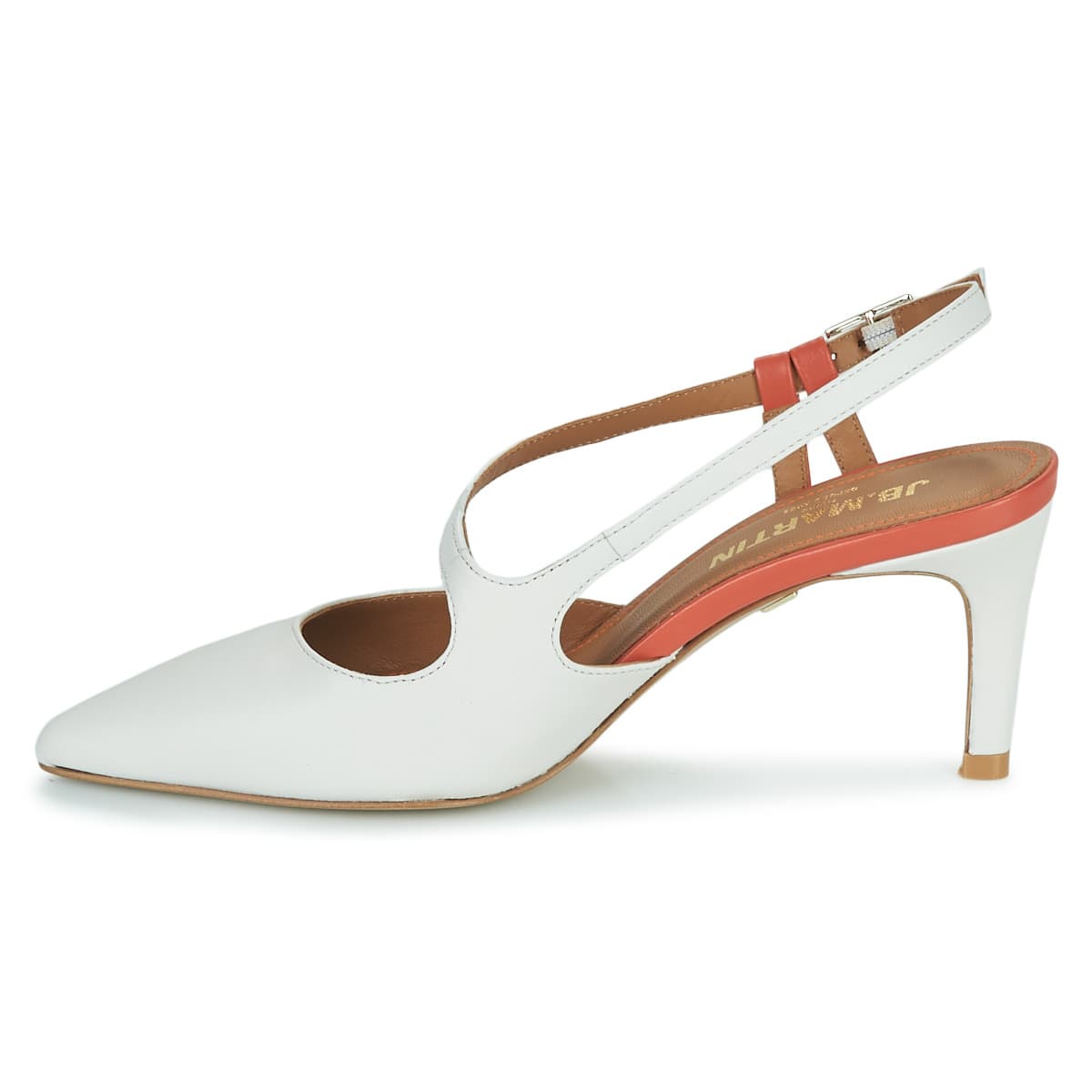 Women's Pumps JB Martin White