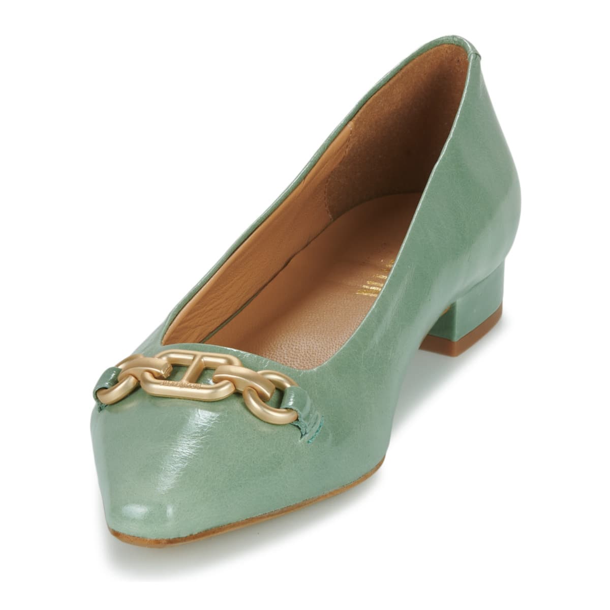 Women's Ballet Flats JB Martin Green