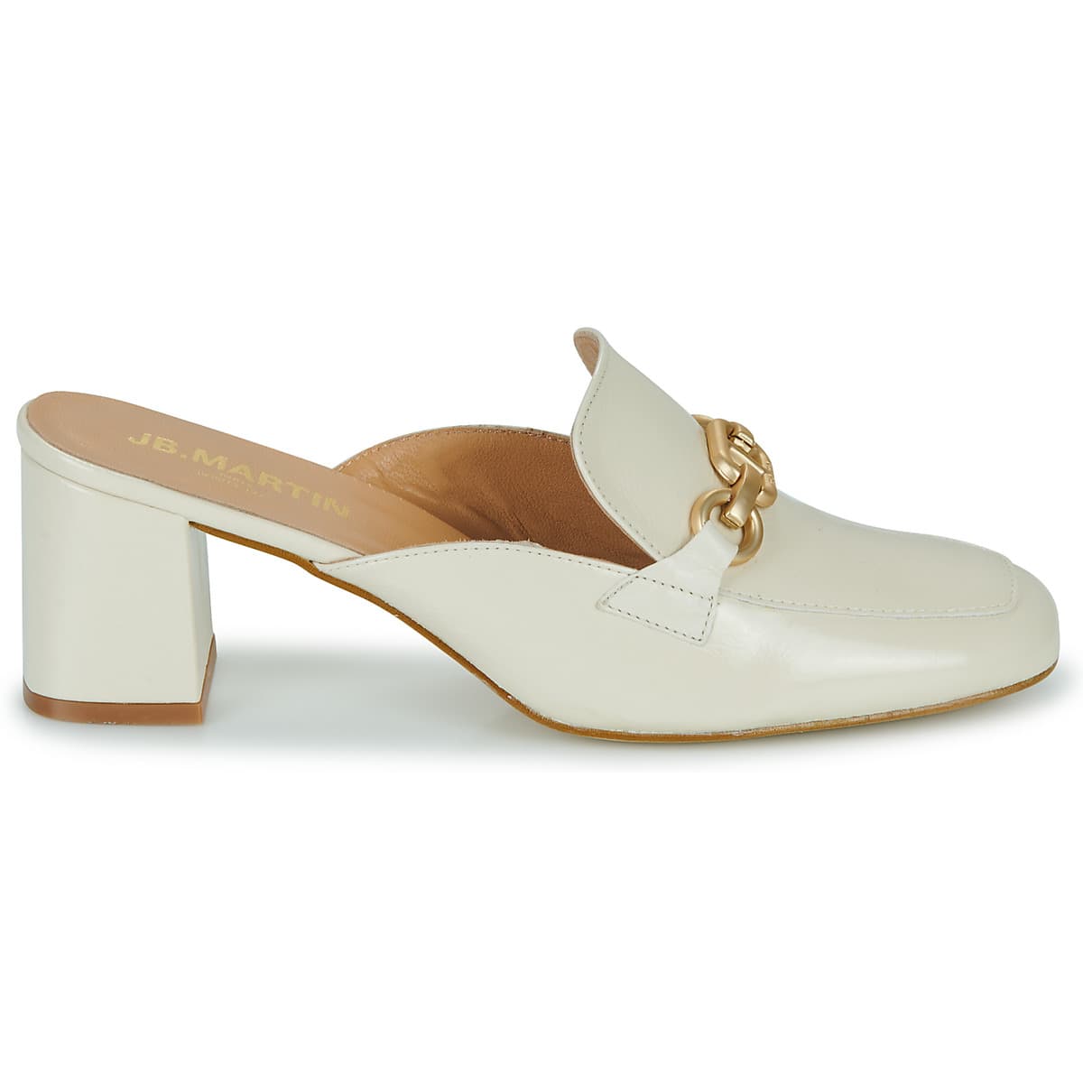 Women's Mules JB Martin White