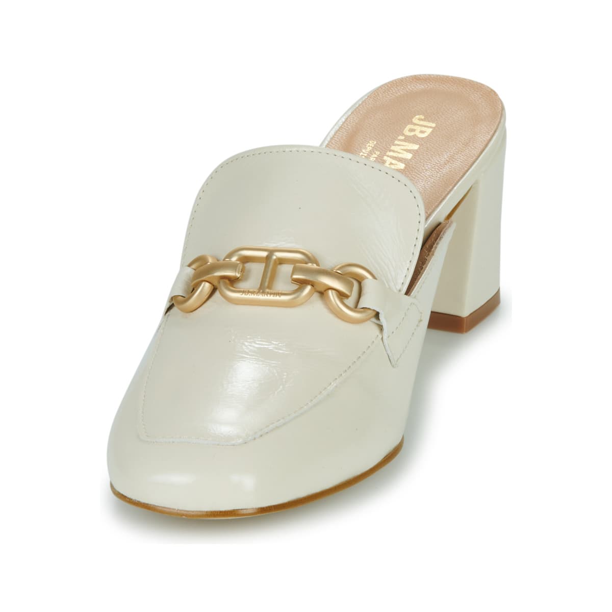 Women's Mules JB Martin White