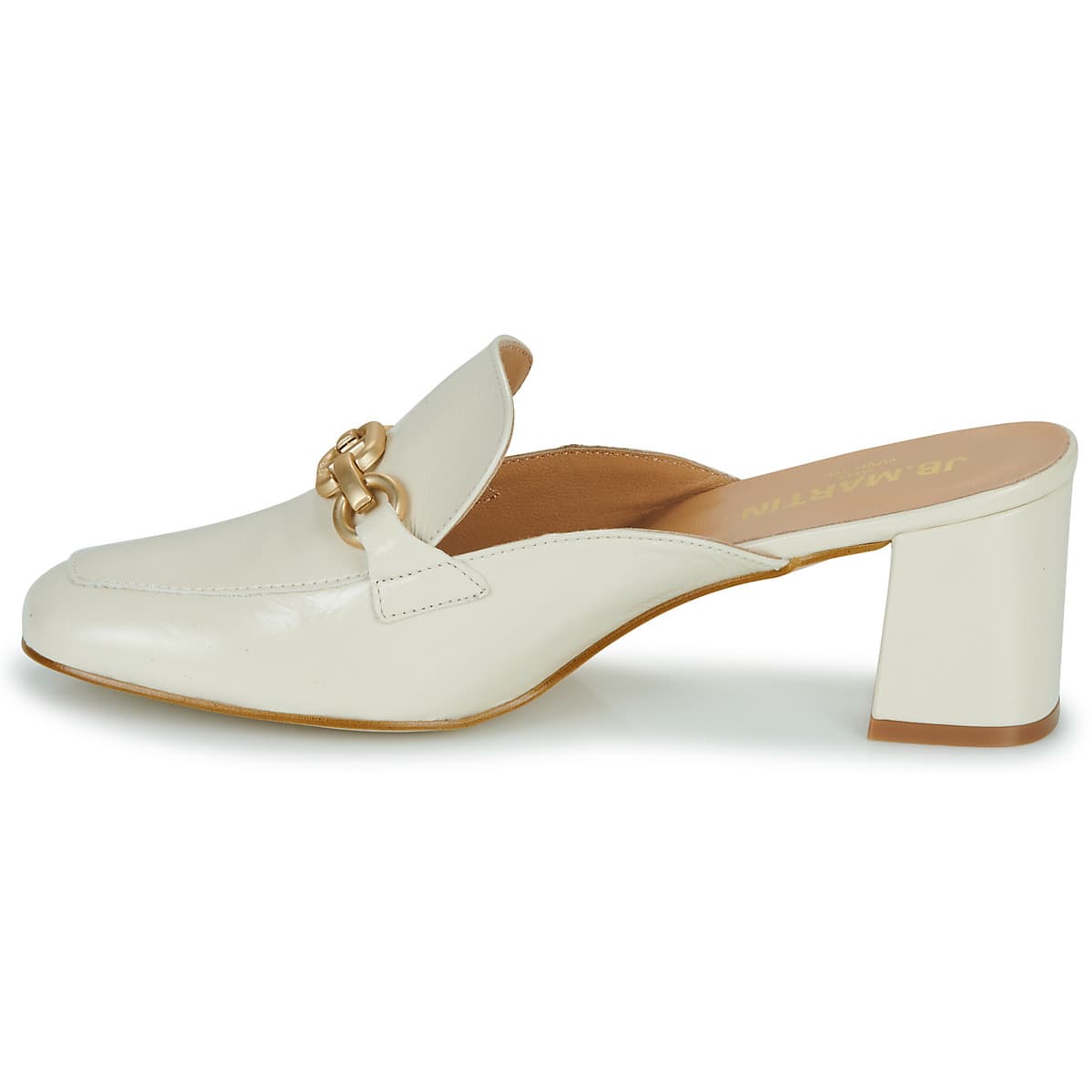 Women's Mules JB Martin White
