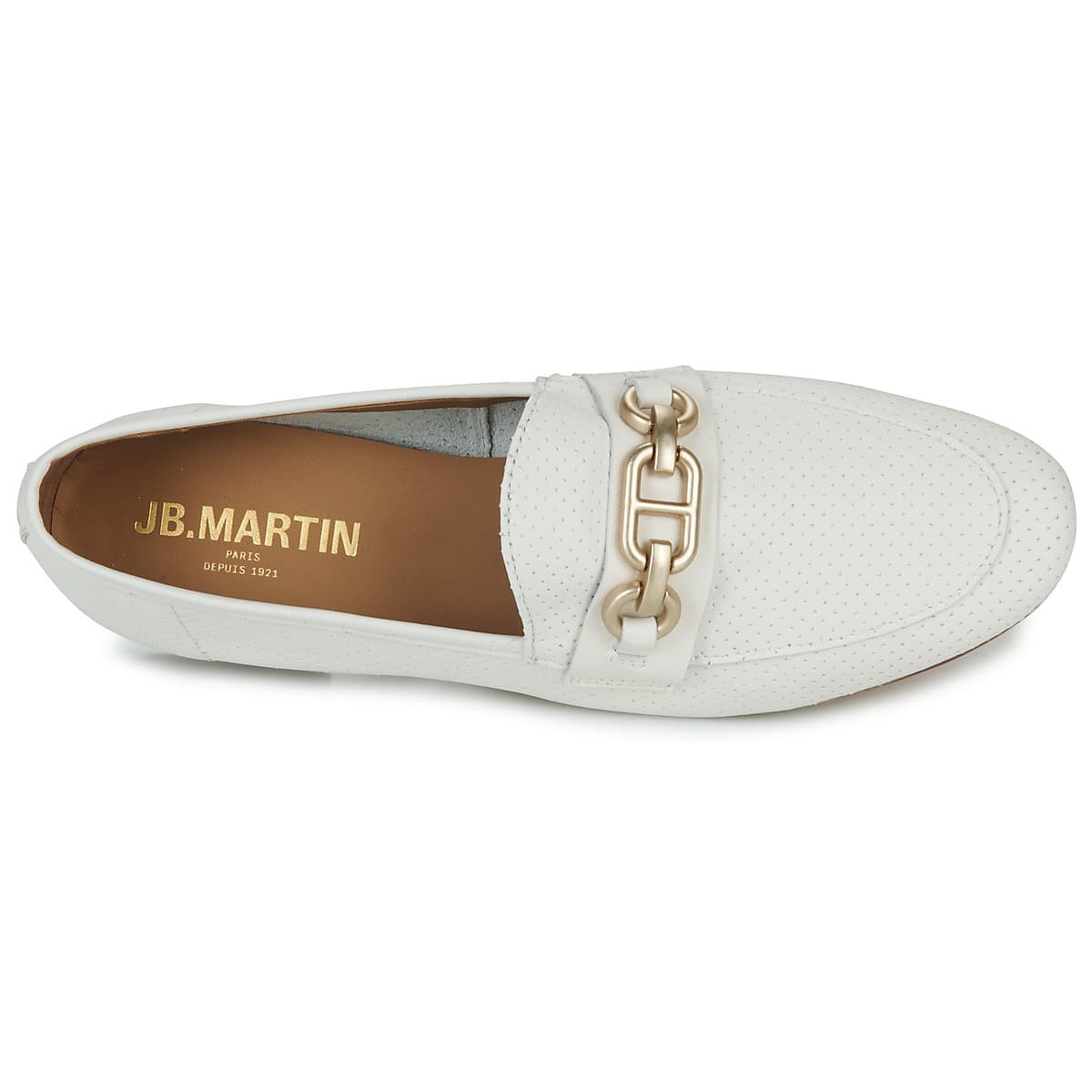 Women's Loafers JB Martin White