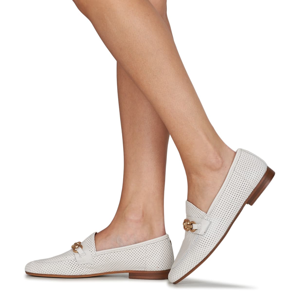 Women's Loafers JB Martin White