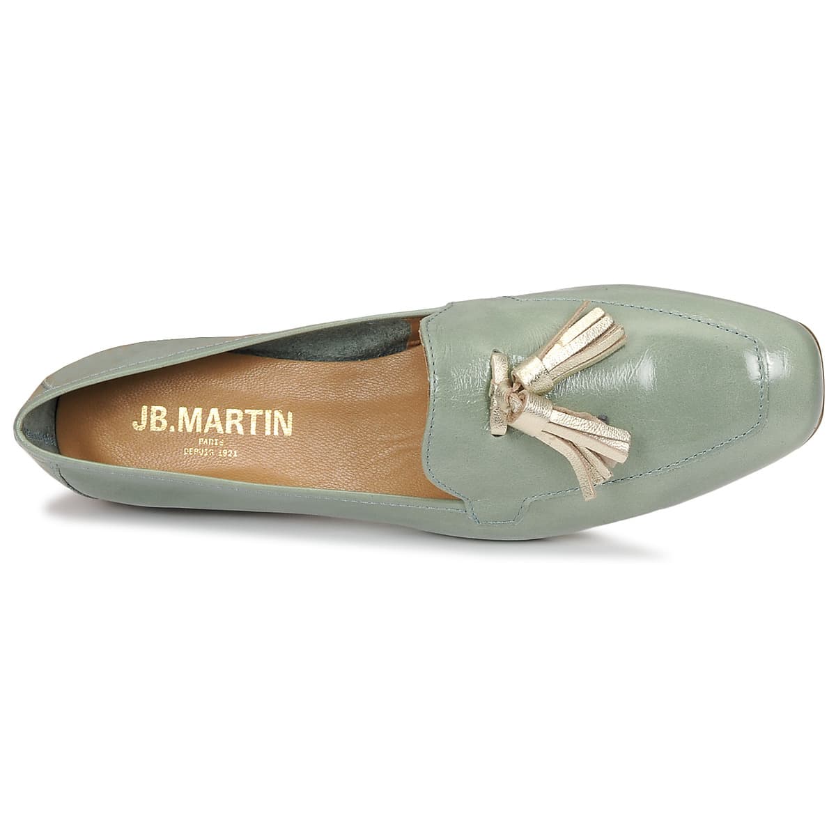 Women's Loafers JB Martin Green