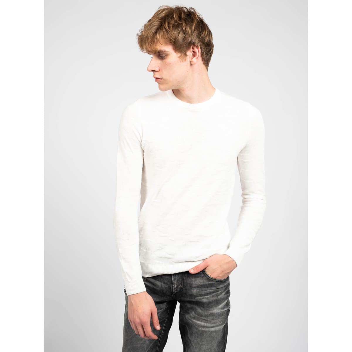 Men's Sweaters Antony Morato White