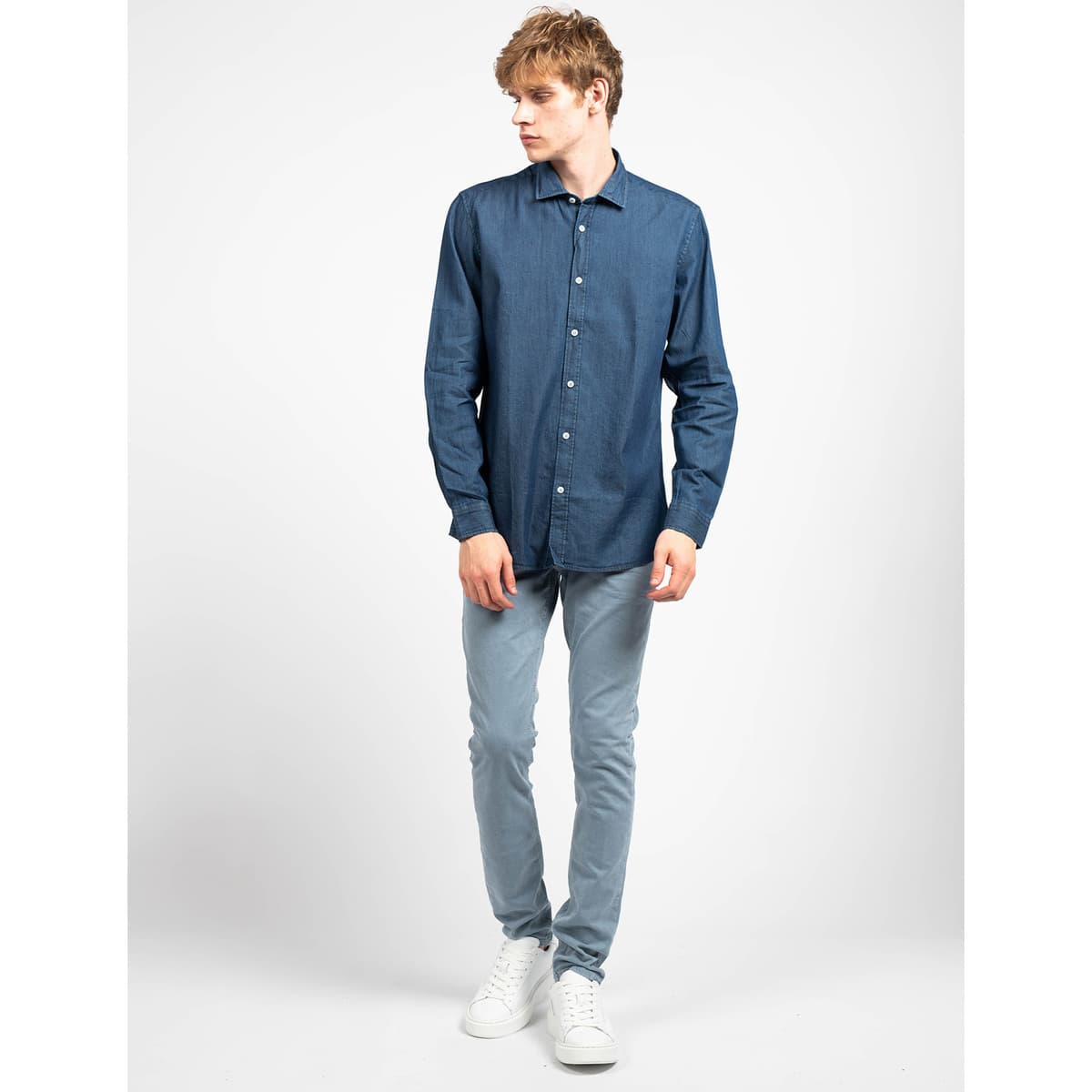 Men's Shirts Antony Morato Blue