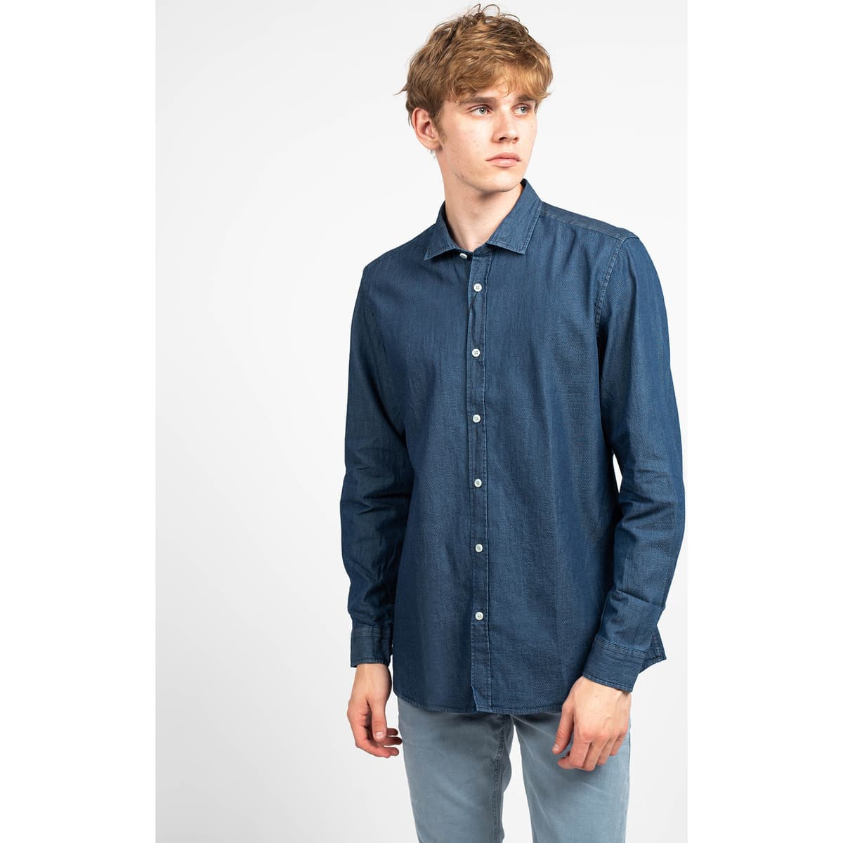Men's Shirts Antony Morato Blue
