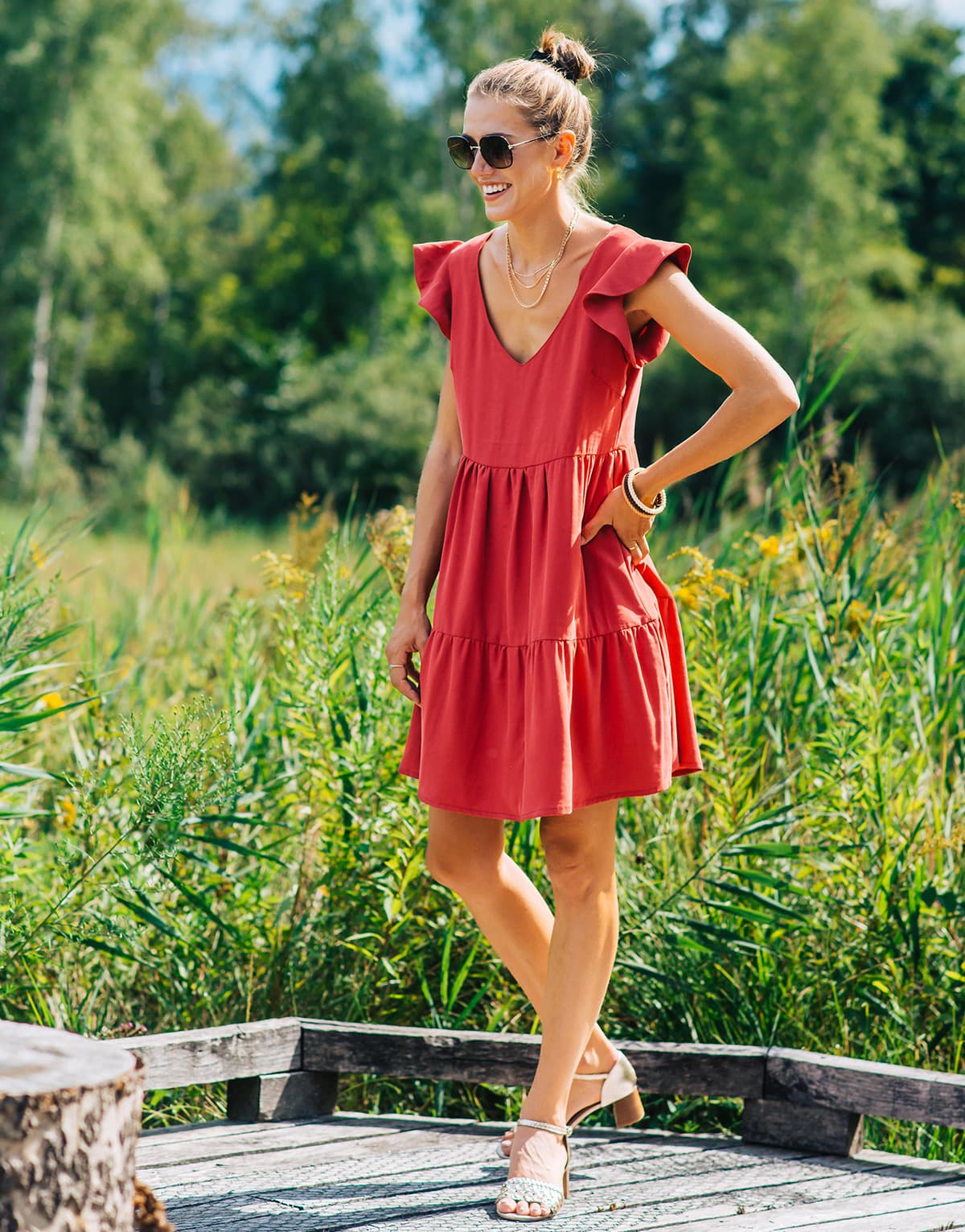 Women's Dresses Céleste Red