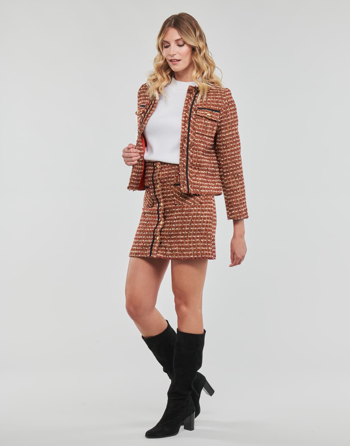 Women's Blazers Moony Mood Red