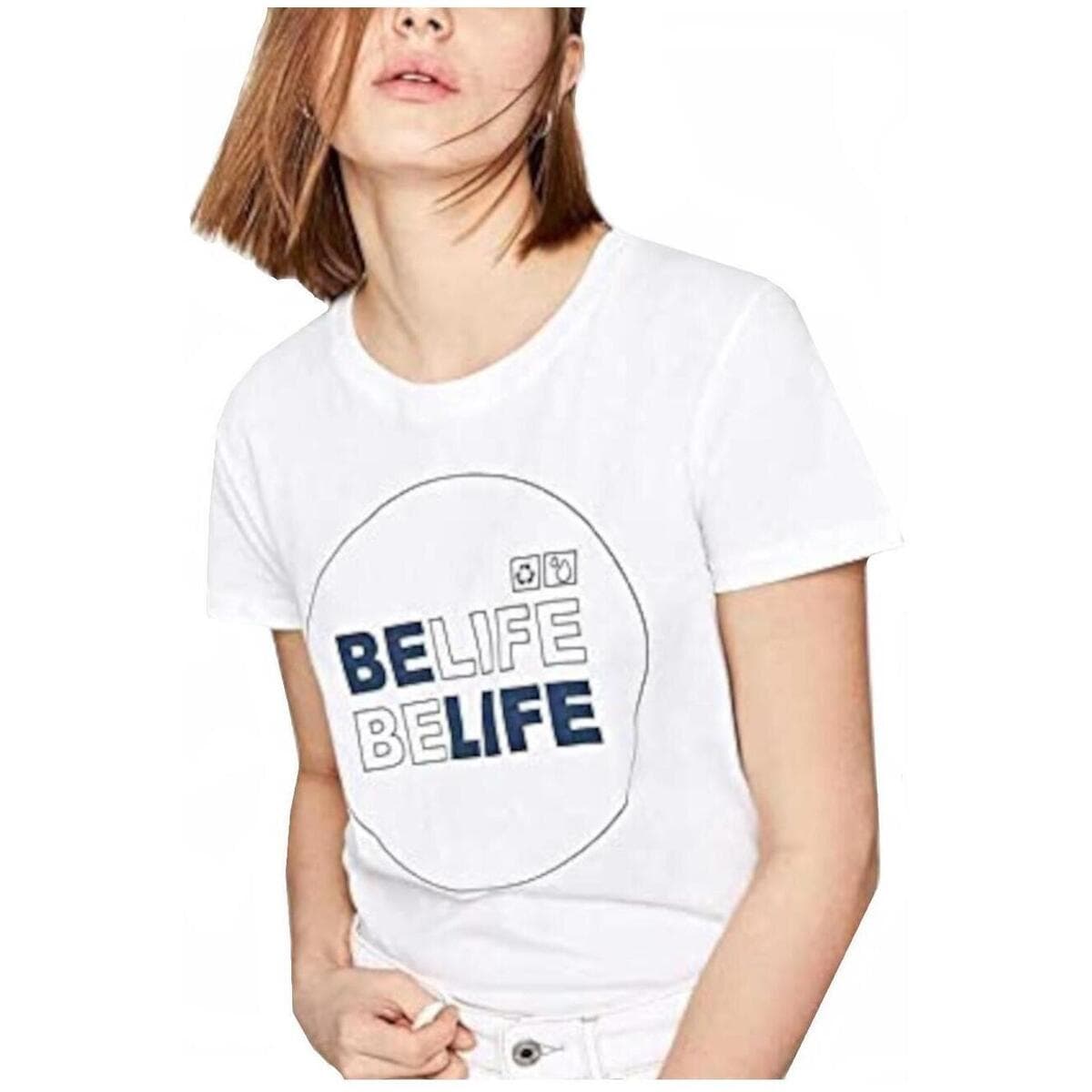 Women's T-Shirts Pepe Jeans White