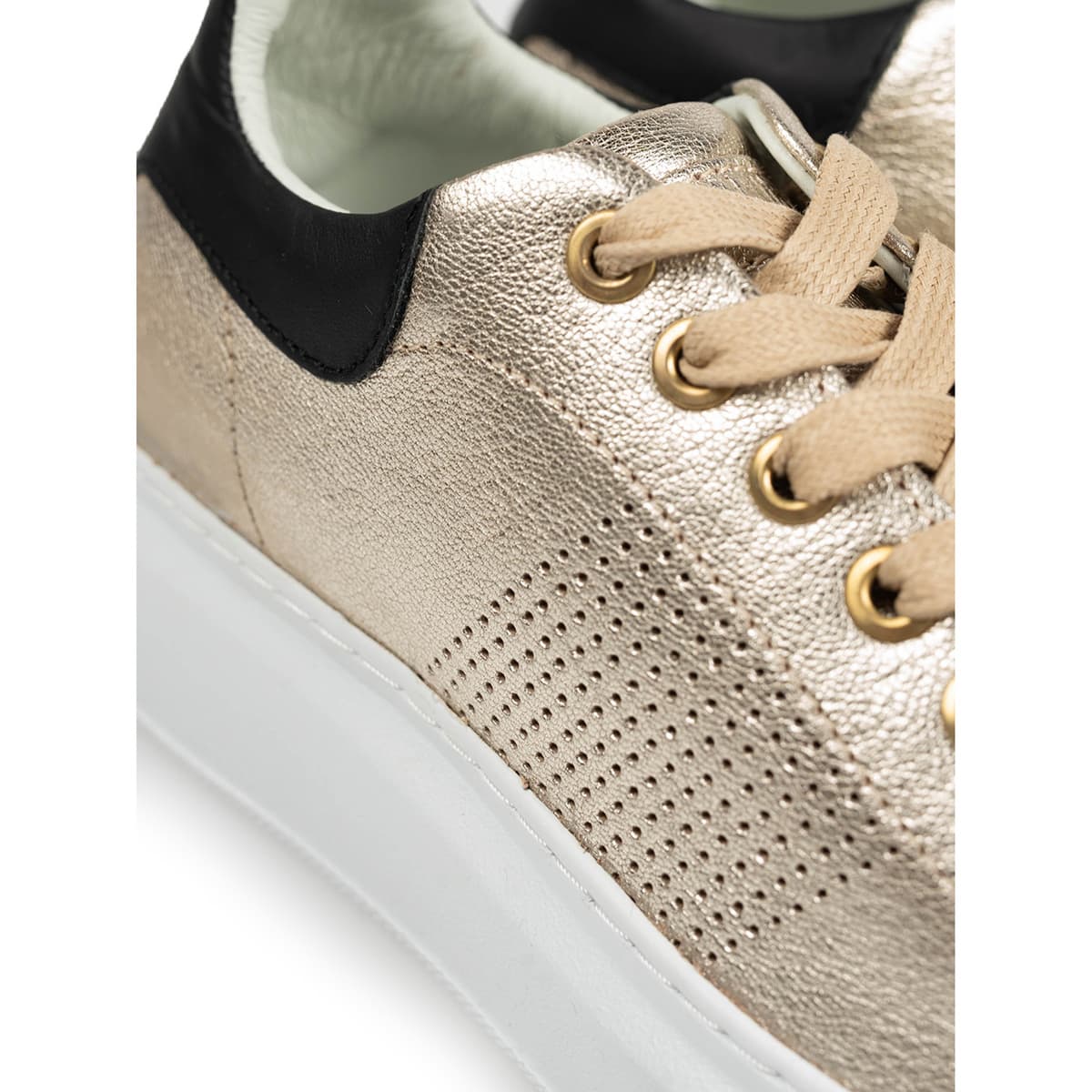 Women's Loafers Baldinini Gold