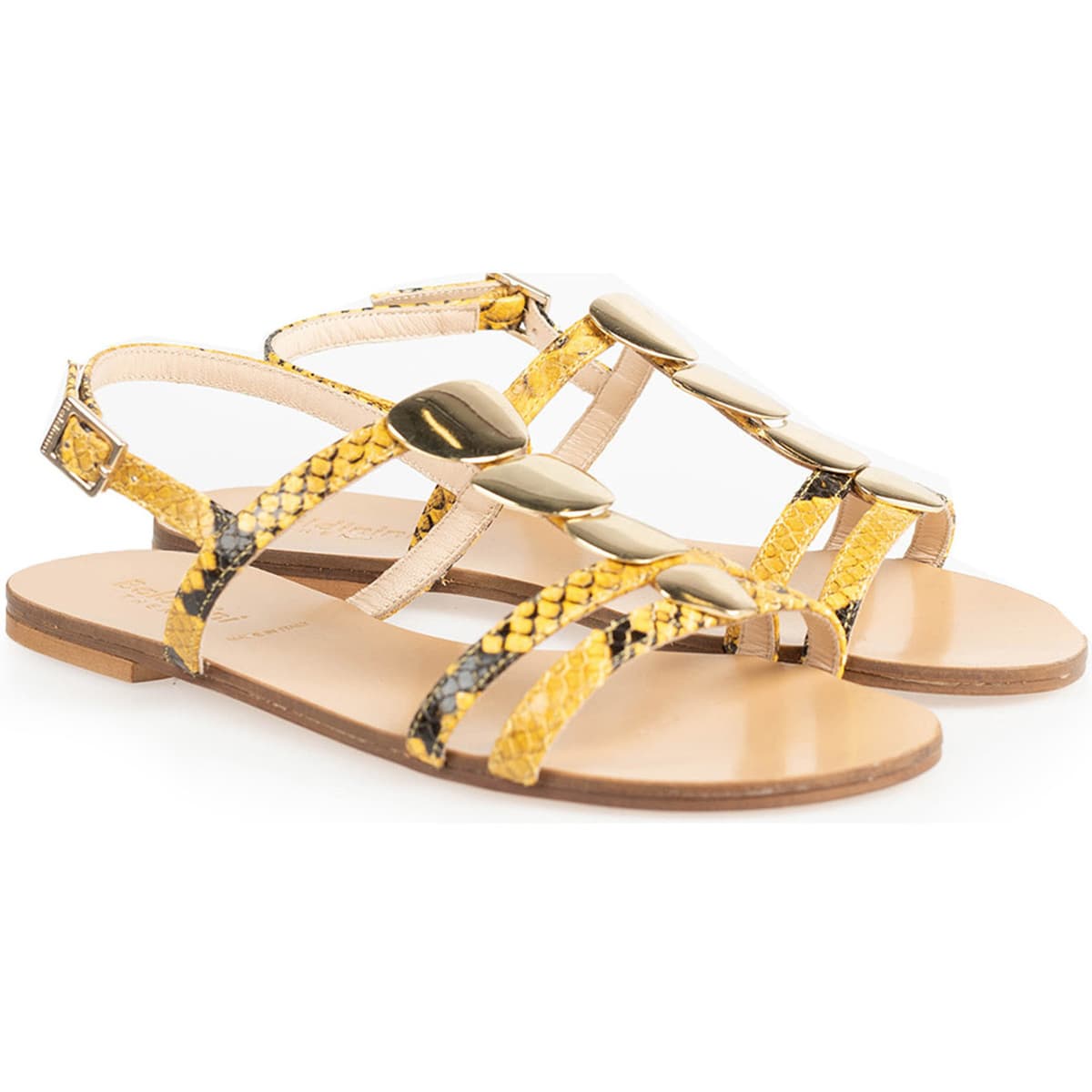 Women's Sandals Baldinini Yellow
