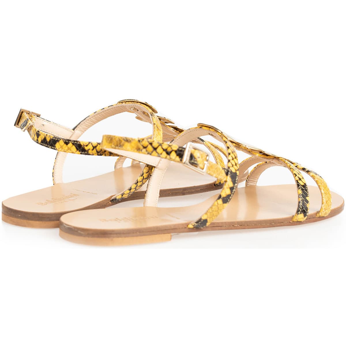 Women's Sandals Baldinini Yellow