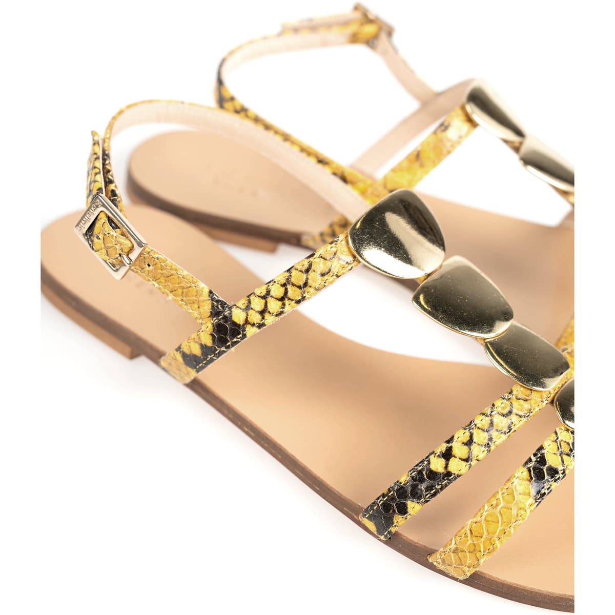 Women's Sandals Baldinini Yellow