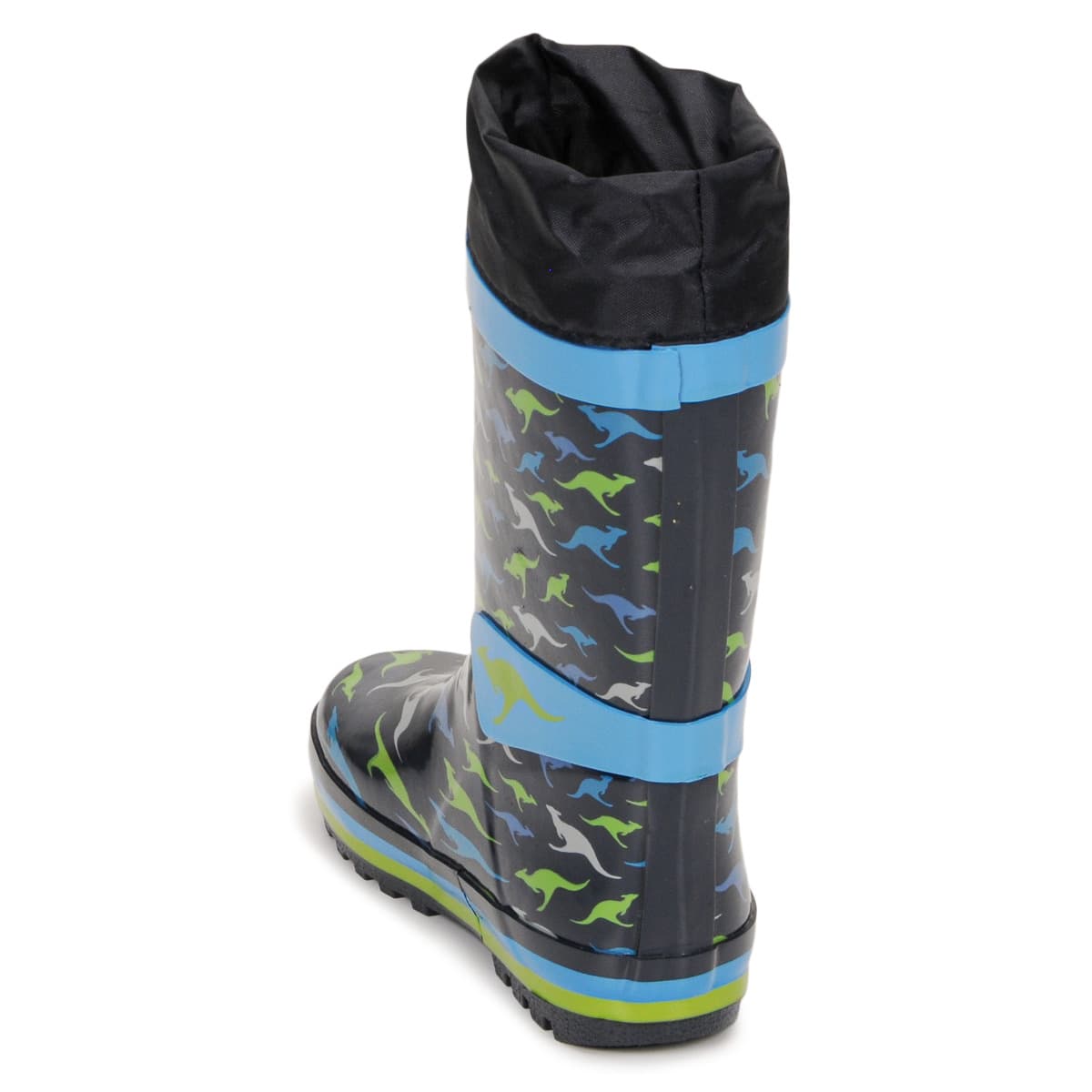 Boys' Wellington Boots Kangaroos Blue