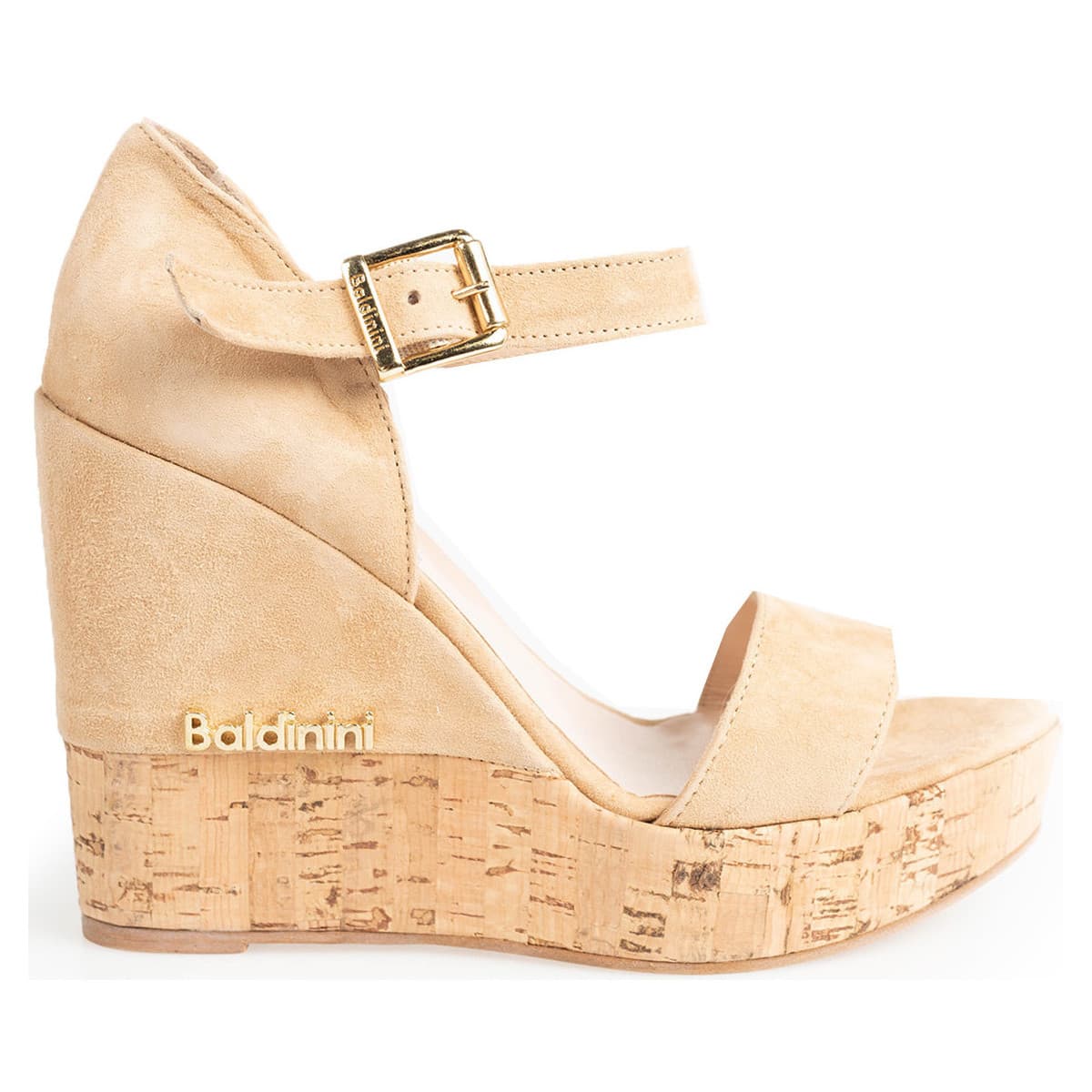 Women's Platforms Baldinini Beige