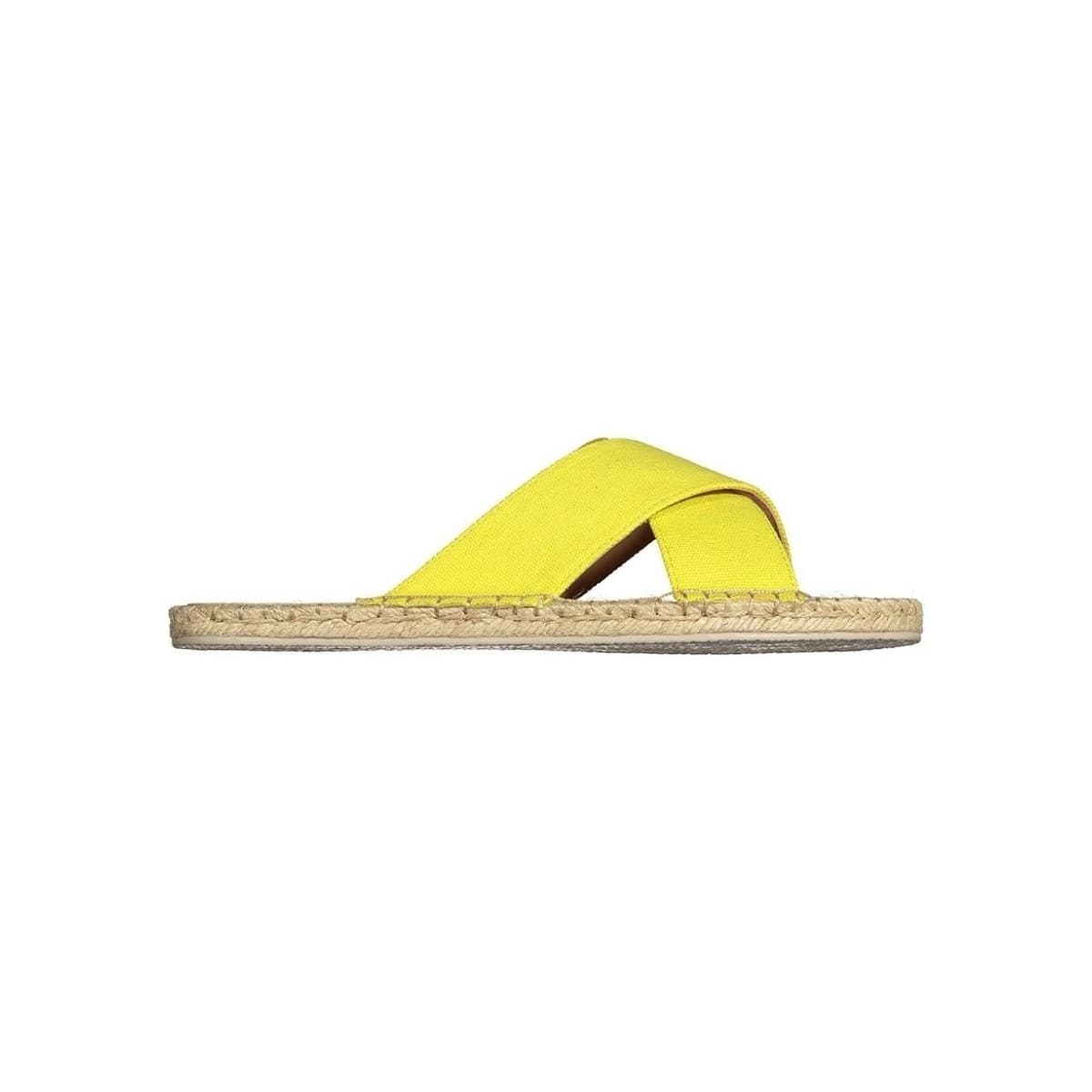 Σανδάλια χωρίς τακούνι Paez Sandal Crossed W - Lemon