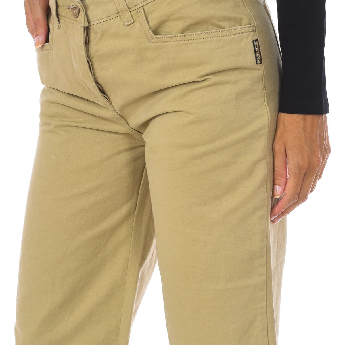 Women's Pants Napapijri Beige
