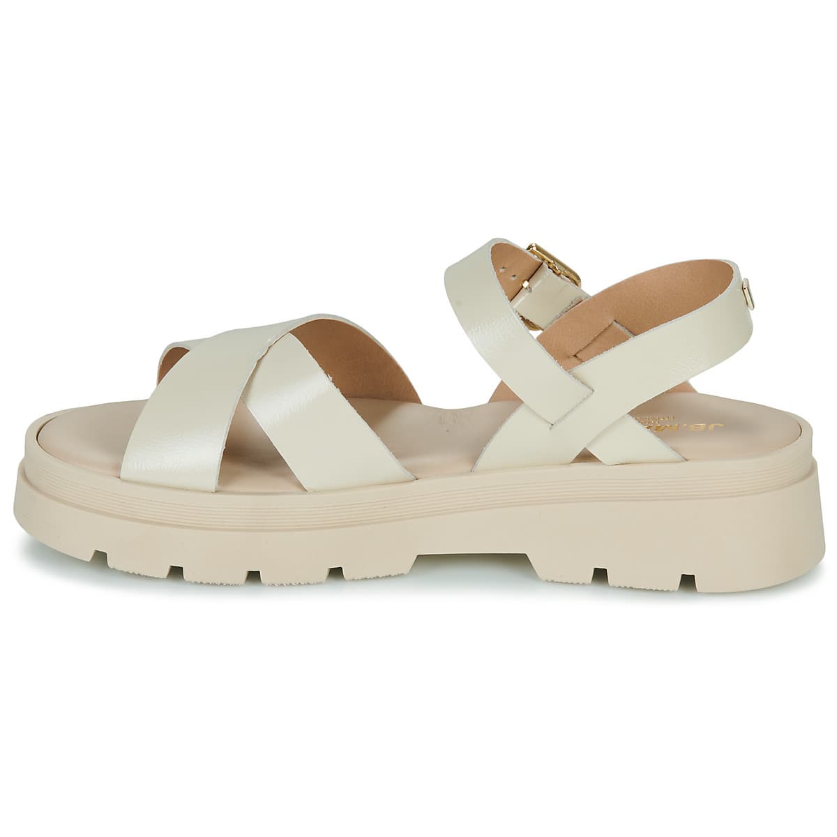 Women's Platforms JB Martin White