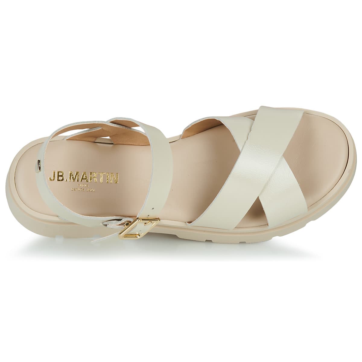 Women's Platforms JB Martin White