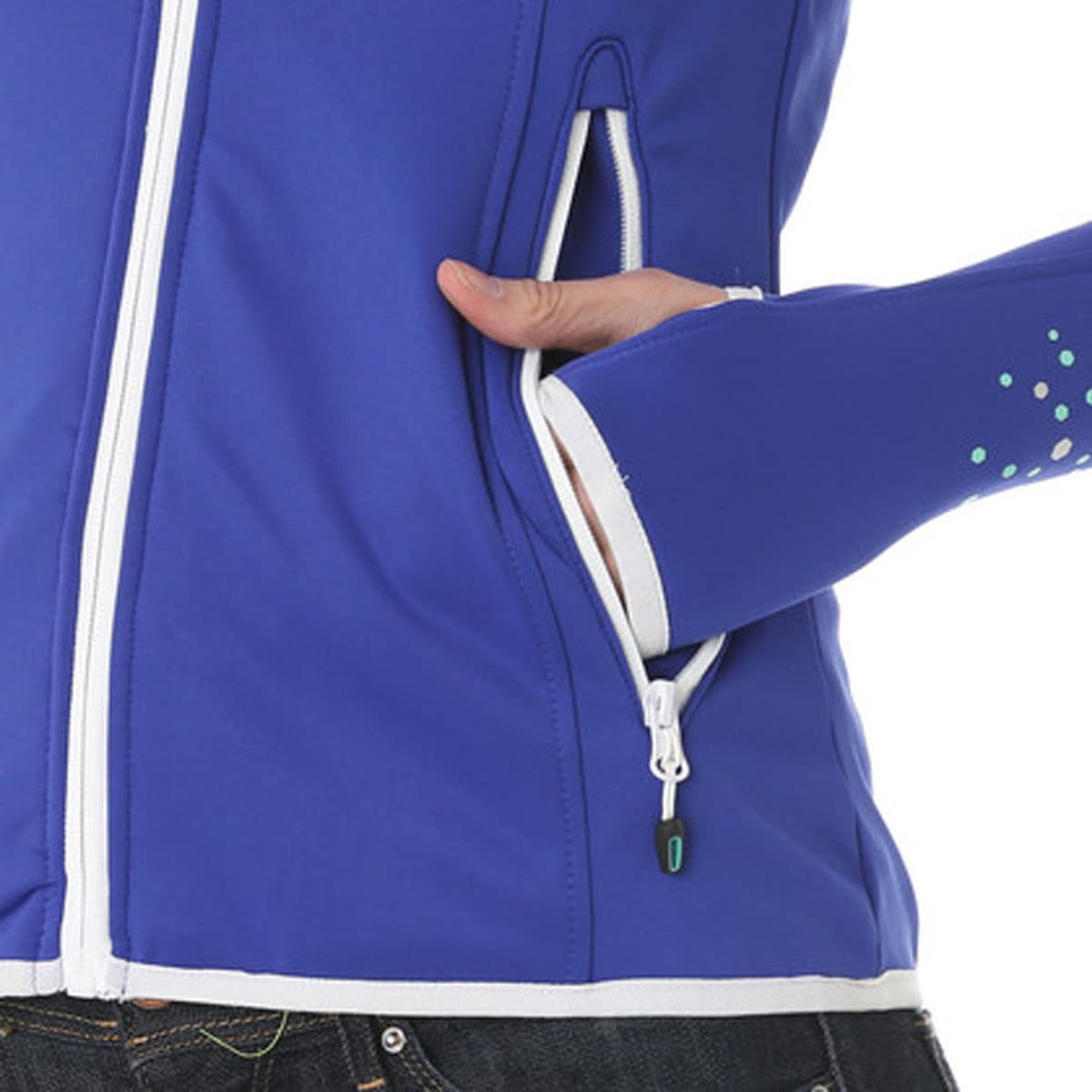 Women's Sweatshirts Peak Mountain Blue