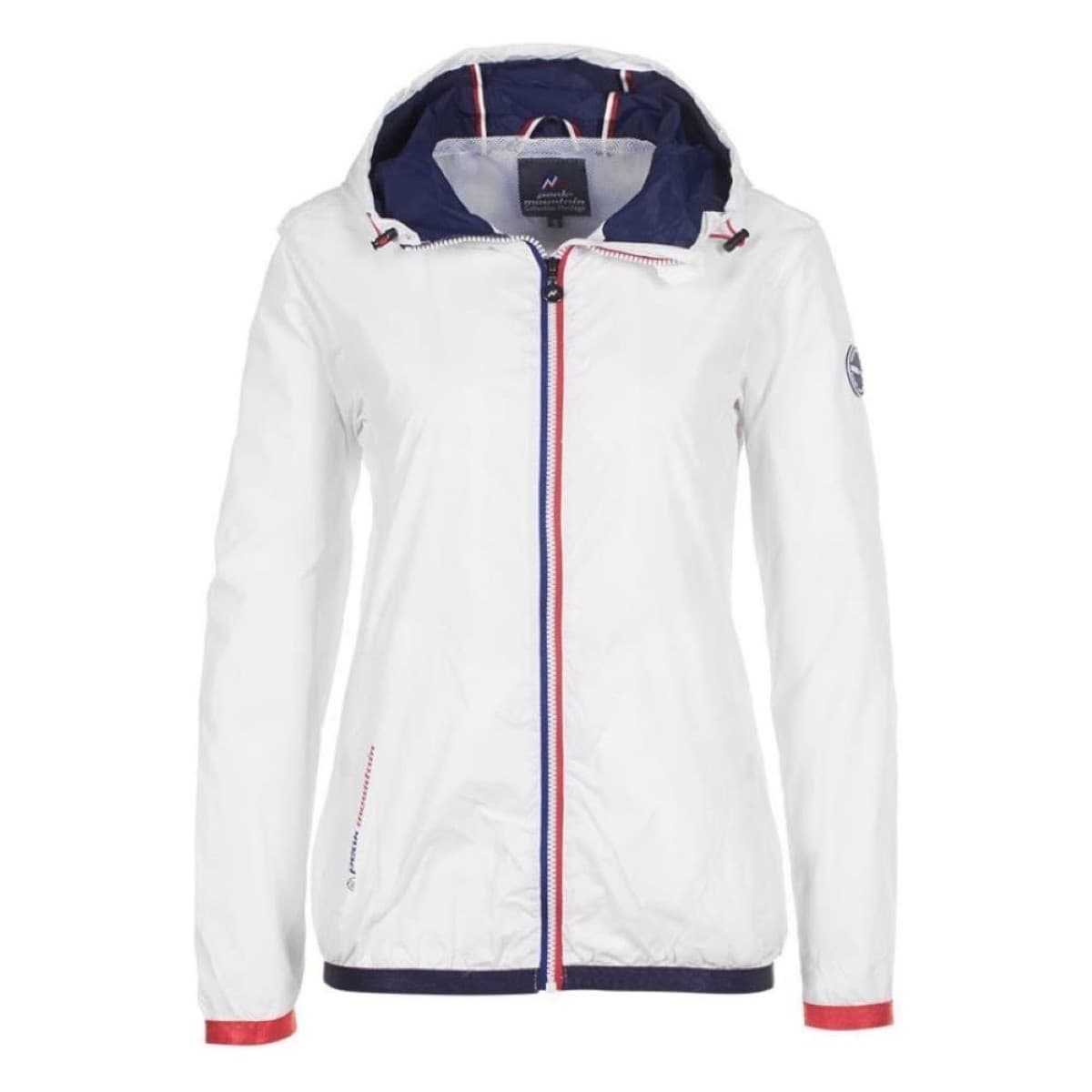 Women's Windbreakers Peak Mountain White