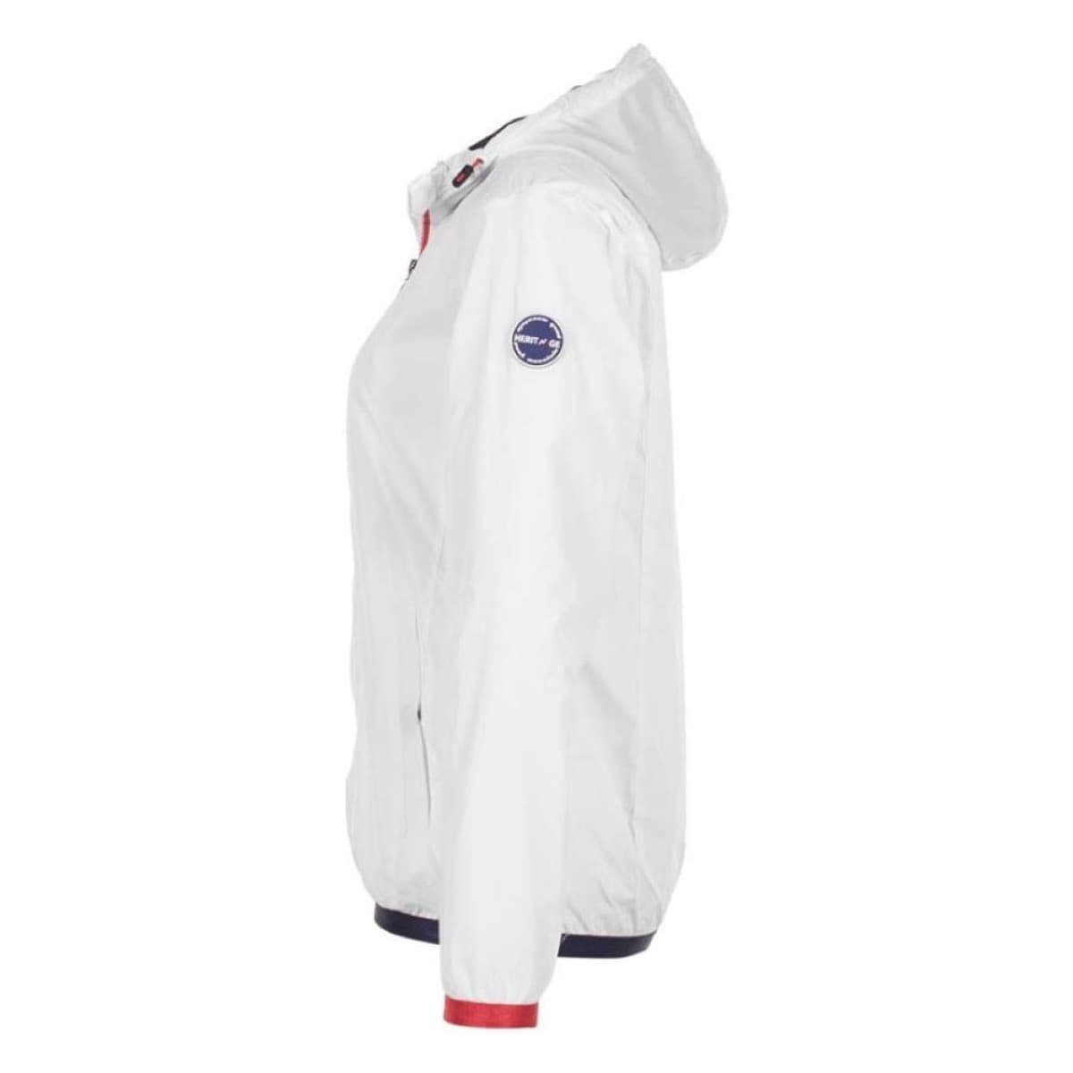 Women's Windbreakers Peak Mountain White