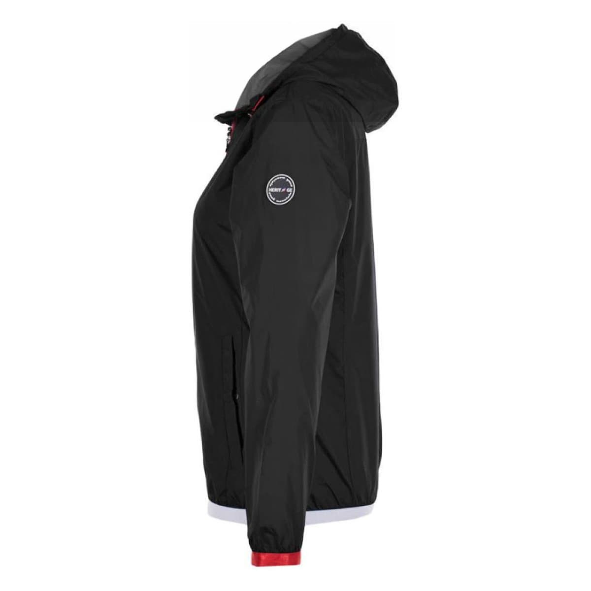 Women's Windbreakers Peak Mountain Black
